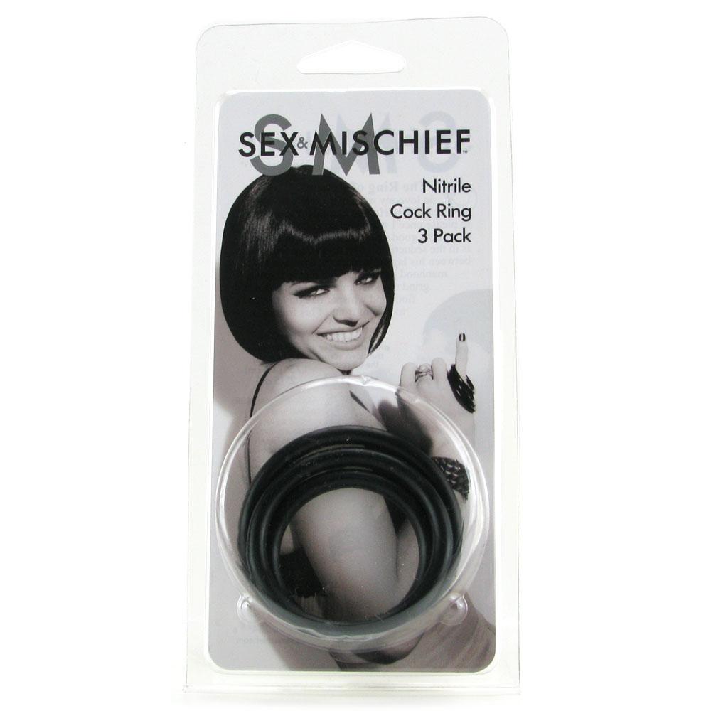Image pour Sex&Mischief Nitrile Cock Ring 3 Pack