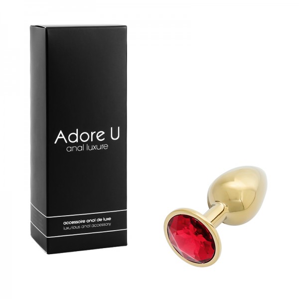 Image pour Adore U Anal Luxe Dorée Small